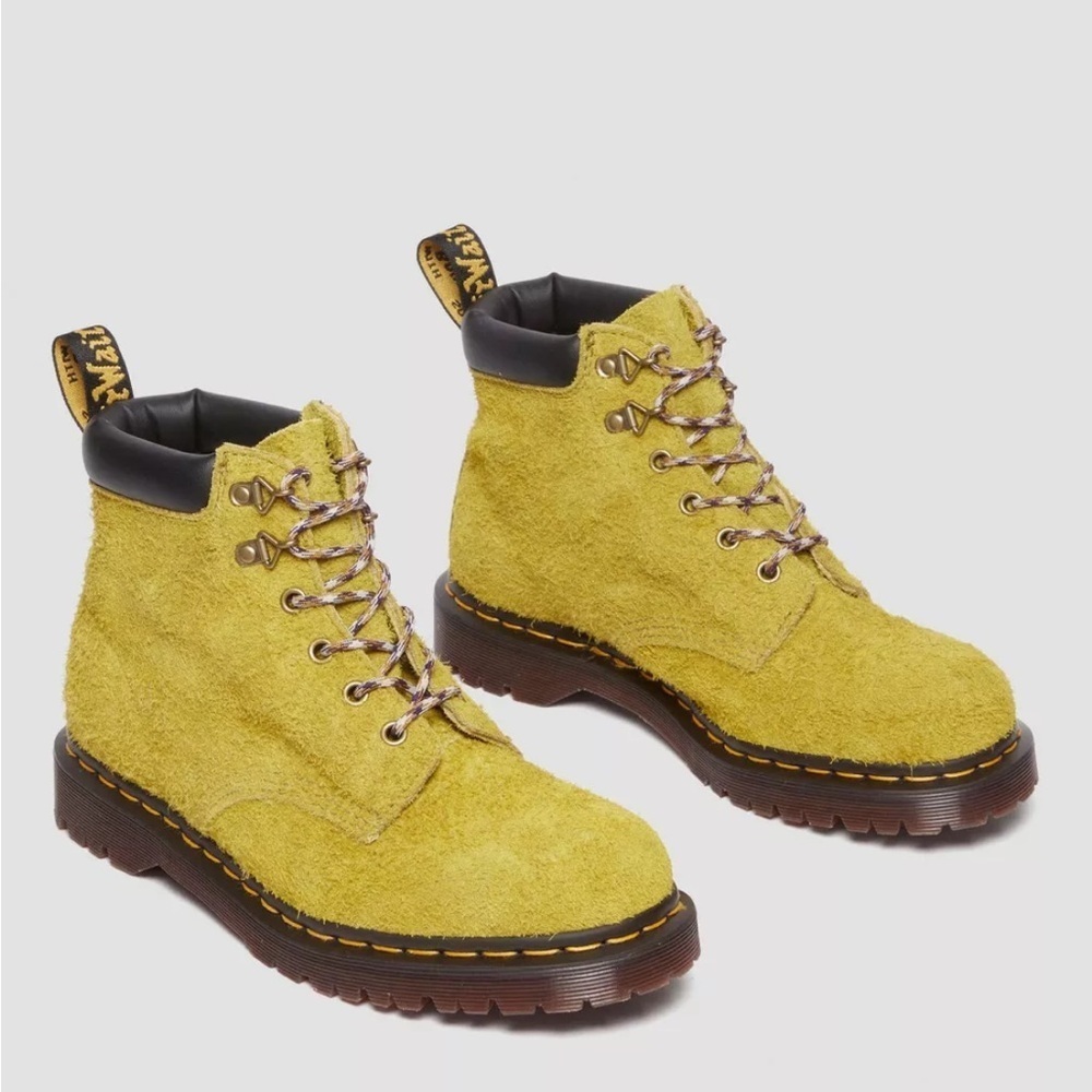 Dr Martens 939 Ben Suede Padded Collar Lace Up Boots Size 10 NEW - Picture 2 of 14